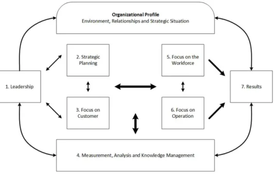 Figure 1. Baldrige Excellence Model 