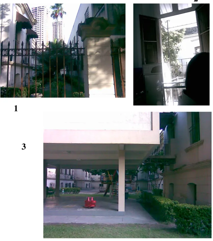 FIGURA  8  -    FUNDAÇÃO  SANTA  CASA  DE  MISERICÓRDIA.  Disposição  do  prédio  e  a  relação entre  os blocos