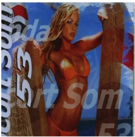 Figure 1.Cover of lambadão CD from the band Scort Som purchased  at a street vendor’s stand.
