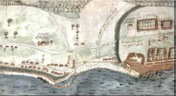 Figura I: Imagem da Orla de Belém no Início do Século XVII 