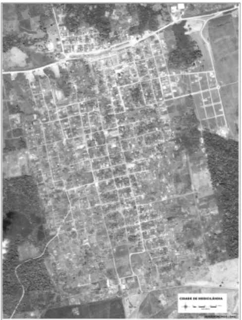 Figura 4: Imagem de satélite da sede (cidade) de Medicilândia.