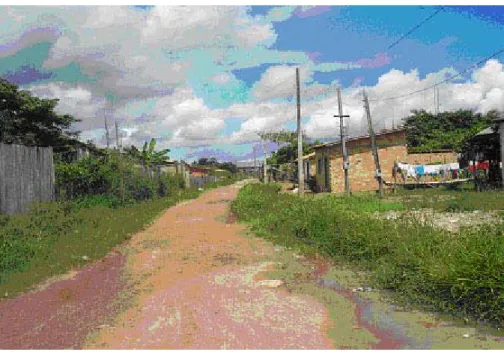 Figura 2: Imagem do povoado de Itupanema. Foto: Lilian Lopes Ribeiro, 2006. 