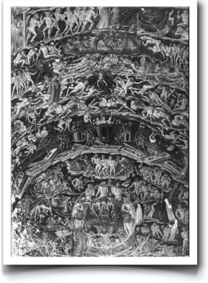 Figura 5: Mapa do Inferno, de Bartolomeu (século XV). Fonte: &lt;www.stelle.com.br&gt;.