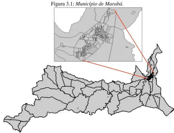 Figura 3.1: Município de Marabá. 