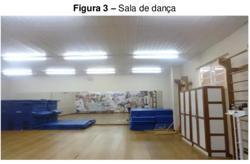 Figura 3  –  Sala de dança 