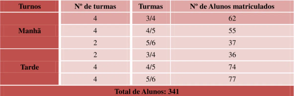 Tabela 10 - Relatório estatístico do processo seletivo na   UMEI Delfim Moreira em 2013  