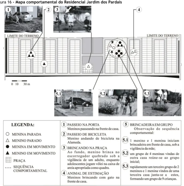 Figura 16 - Mapa comportamental do Residencial Jardim dos Pardais  