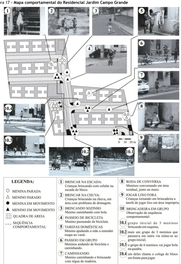 Figura 17 - Mapa comportamental do Residencial Jardim Campo Grande 