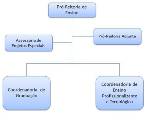 Figura 02 - Organograma do CEPT  Fonte: Sítio da Unimontes (2013).  