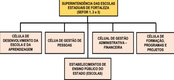 Figura 3: Estrutura da SEFOR – 2013 