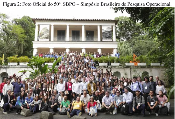 Figura 2: Foto Oficial do 50 o . SBPO  –  Simpósio Brasileiro de Pesquisa Operacional.