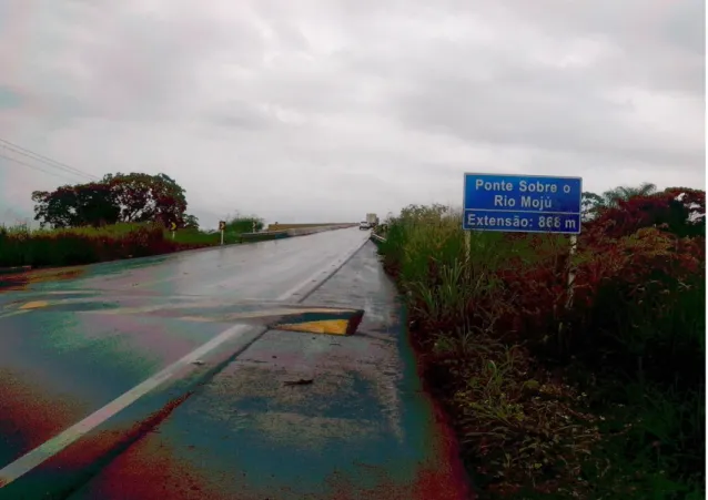 Figura 9: Ponte sobre o Rio Moju, Pa 151, Km   , 05/03/2014 (créditos do autor) 