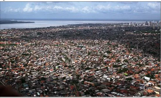 Figura 12 - Vista aérea do bairro da Terra Firme. 