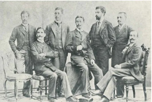 fig. 1 – A amizade entre Alberto Nepomuceno e Félix de Otero remonta seu período  acadêmico em Berlim, como ilustra esta fotografia de 1892