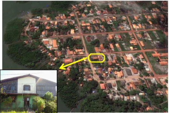 Figura 1: Vista aérea do bairro do Sossego 