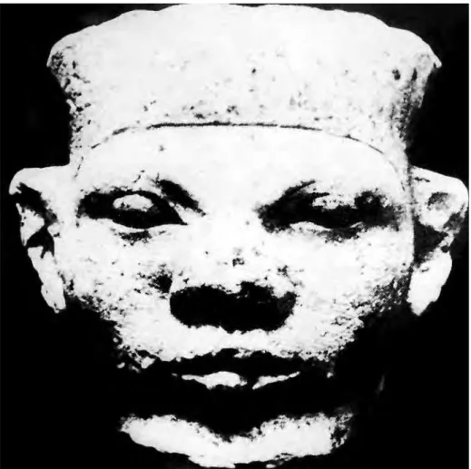Figura 1.19  Um faraó da I dinastia egípcia. Segundo J. Pirenne,  tratar -se -ia de Narmer, o primeiro faraó da História