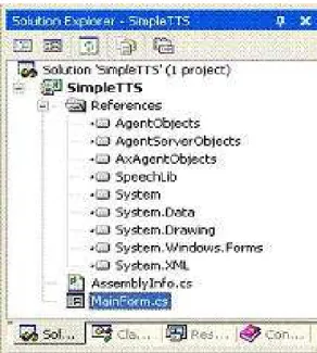 Figura 5.1: Solution Explorer