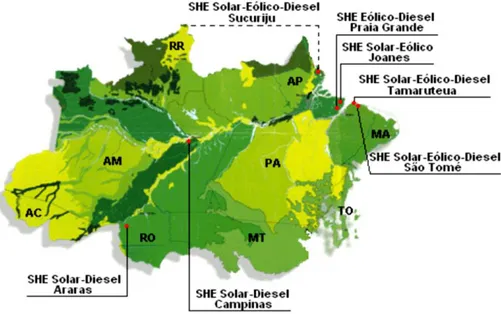 Figura 4 - Sistemas híbridos na Amazônia. 
