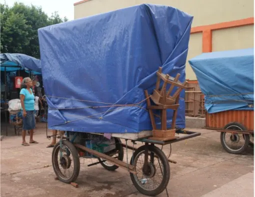 Figura 10: “Feitura”  Feira de ambulantes do município de Moju-PA (2011)  Acervo Pessoal