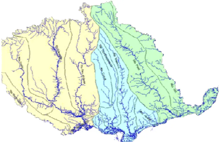 Figura 3  Região Hidrográfica da Calha Norte, estado do Pará. 