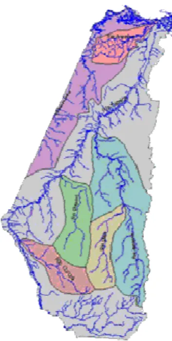 Figura 4  Região Hidrográfica do Tapajós, estado do Pará. 
