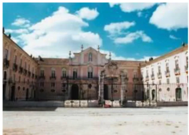 Figura 2 - Palácio do Correio-Mor em  Portugal, vista frontal. 