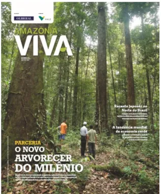 Figura 5 - Capa da Revista Amazônia Viva, n. 3, nov. 2011 