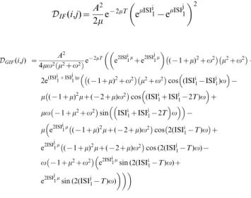 Figure 2 shows expressions (6) and (5) for our canonical GIF and IF neurons (see Methods), as functions of ISI i = {t i and ISI j = {t j 