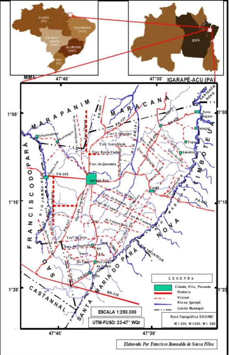 Figura 5 - Mapa do município 