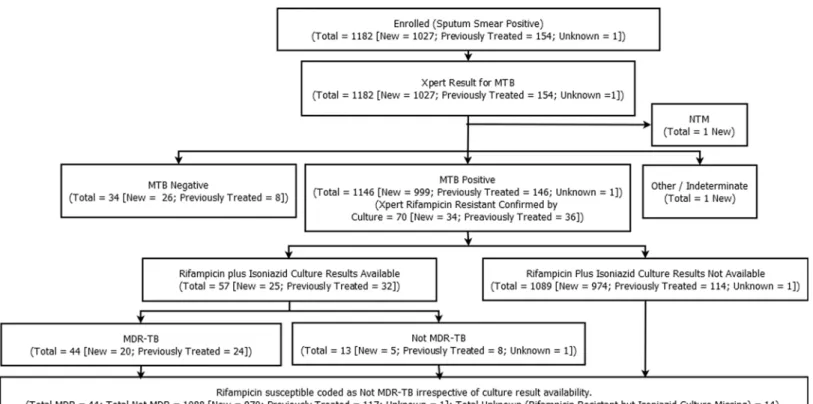 Fig 1. Flow chart of enrolled patients.