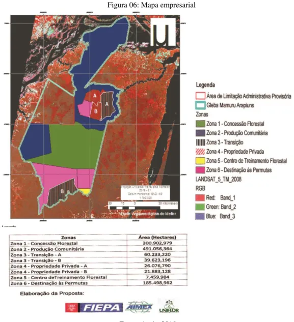 Figura 06: Mapa empresarial 