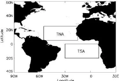 Figura 4 - Localização TNA e TSA. 