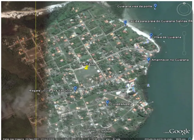 Foto 3: Fotografia Aéreo Espacial da Área em Estudo 3 Fonte: Google Earth (2009). 