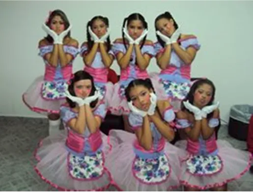 FIGURA 07: Grupo de Dança da Escola Lourenço Filho. 