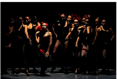 FIGURA 10: Fame Companhia de Dança em cena  FONTE: Foto cedida pelo fotógrafo Afrânio Brito