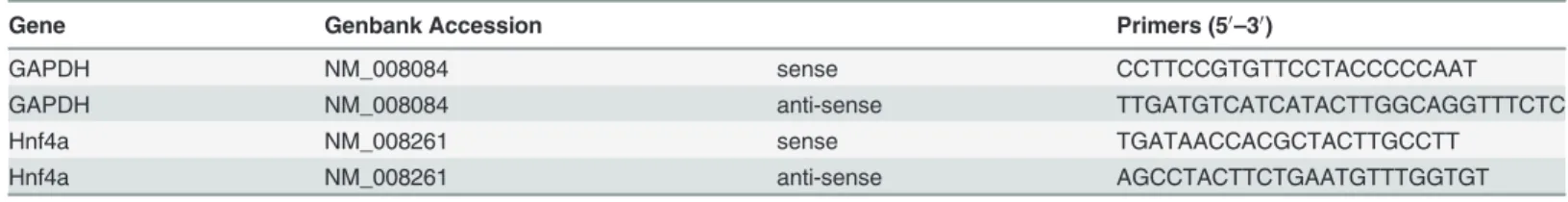 Table 1. Structures of the primers used.