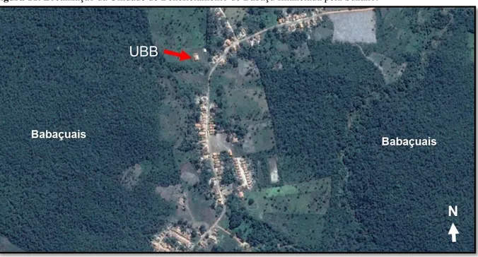 Figura 11. Localização da Unidade de Beneficiamento de Babaçu financiada pela Suzano. 