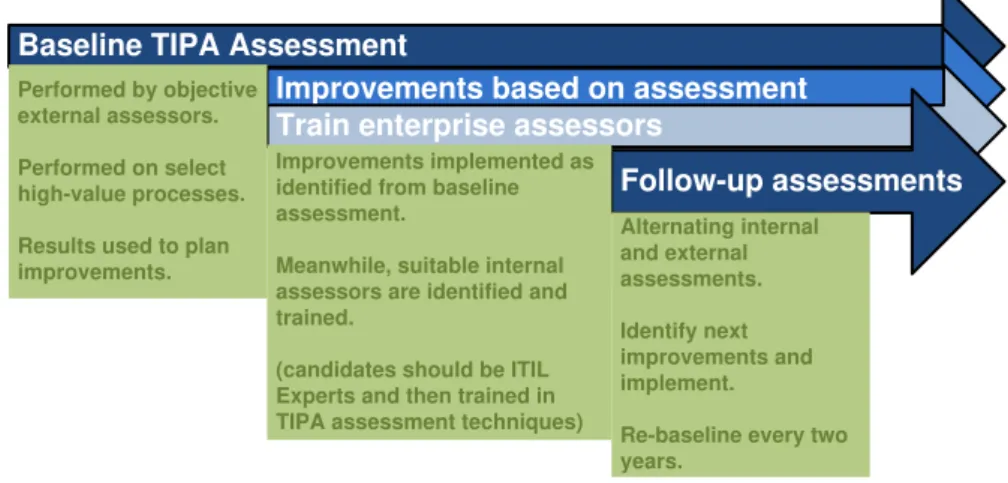 Fig. 5.  TIPA’s Assessment Progression (from  [9]) 