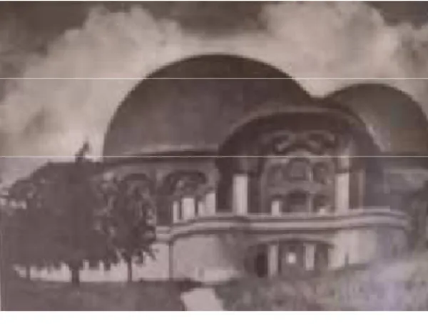 Fig. 3: Primeiro Goetheanum  (STEINER, 2006, p. 368) 