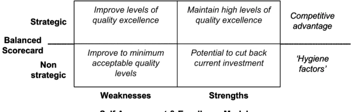 Figure 1. BEM and BSC: complementary action Source: Lamotte and Carter (2000) 