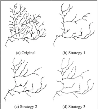 Figure 5 Hierarchical partitioning of river catchment  4.1.2   Testing data 