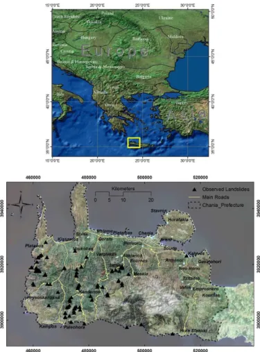 Fig. 1. Location maps of the area under investigation.