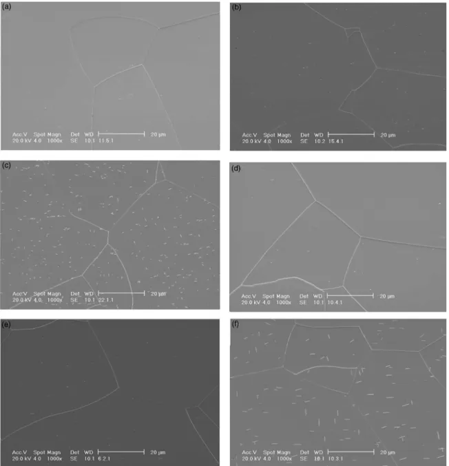Figure 3. Iron-carbides evolution in the samples with 40ppm C aged: a) 0h, b) 1.2h c) 90h at 200°C, and in samples with 60ppm aged: 