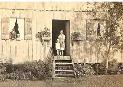 Foto nº 13 – Cotidiano das famílias – foto tirada da entrada da casa – Década de 1960   