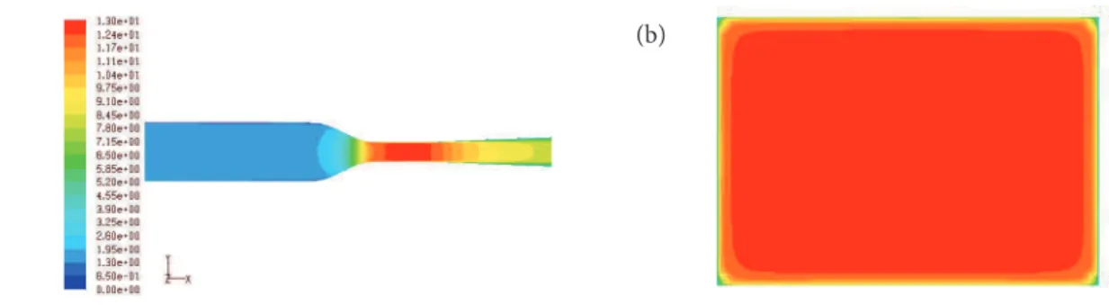 Figure 12. Reduced-size CFD computational domain for boundary layer estimation (conventional approach).