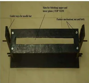 Figure 5. Top View of the Stitching Machine.