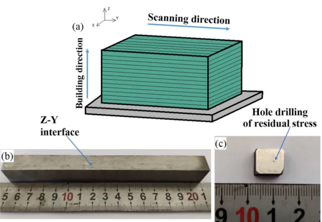 Fig. 2 shows that the microstructure of the Z-Y surface  before and after heat treatment processes for Inconel 718  Ni-based alloy