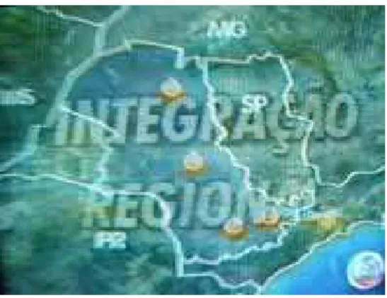Foto 15 mapa salienta a integração regional.