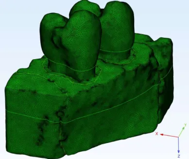 Figure 2: FE mesh. 