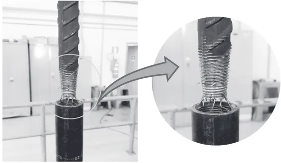 Figure 18 illustrate, respectively, the typical mode of rupture  observed for splices with threaded and bolted couplers.